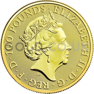 'Two Dragons' One Ounce Gold Coin (2018)