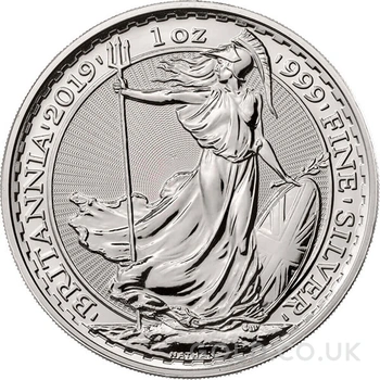 2019 1oz Silver Britannia Coin