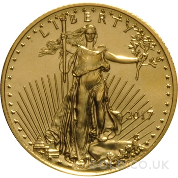 2017 1/10oz American Eagle Gold Coin