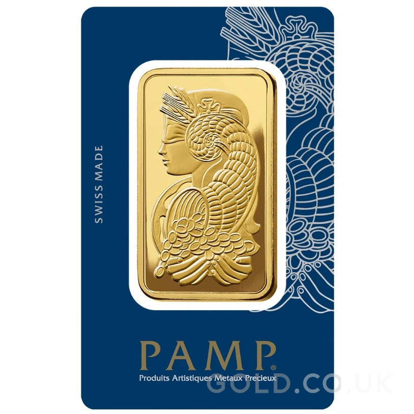 5 Tola Gold Bar PAMP Lady Fortuna