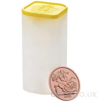2025 Gold Half Sovereign - Last of the Rose Gold