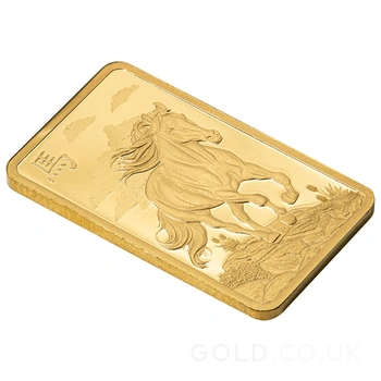 5g Gold Bar 2026 Year of the Horse PAMP