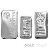 100g Silver Bar (Best Value)