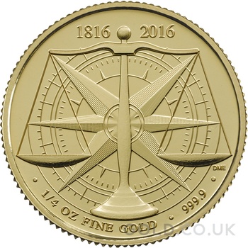 2016 Royal Mint Gold Standard 1/4oz £25 coin