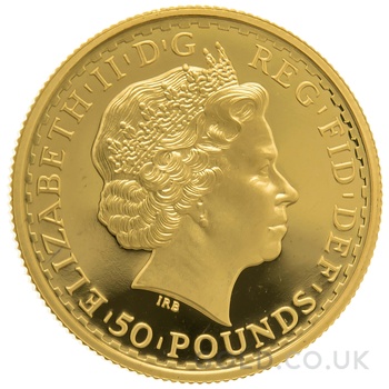 1999 Proof 1/2oz Gold Britannia Coin