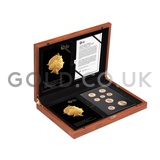 Gold Proof Fifth Circulating UK Coinage Portrait Boxed Set (2015)