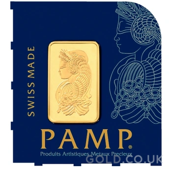 12g Gold Bar PAMP Multigram Minted