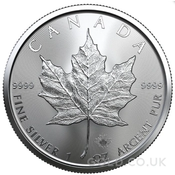2022 Canadian Silver Maple Leaf Coin 1oz