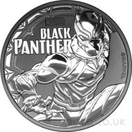 1oz Silver Black Panther (2018)