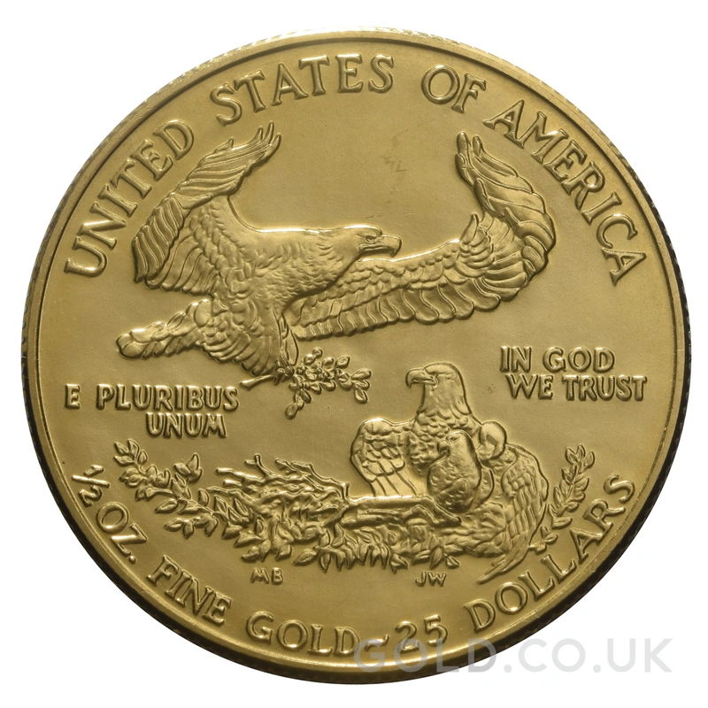 2000 1/2oz American Eagle Gold Coin