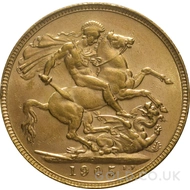 1905 Gold Sovereign Coin Edward VII (P)