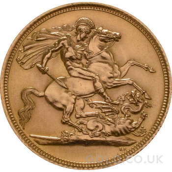 Gold Sovereign - Elizabeth II Young Head