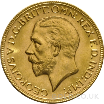 1931 Gold Sovereign Coin George V Perth