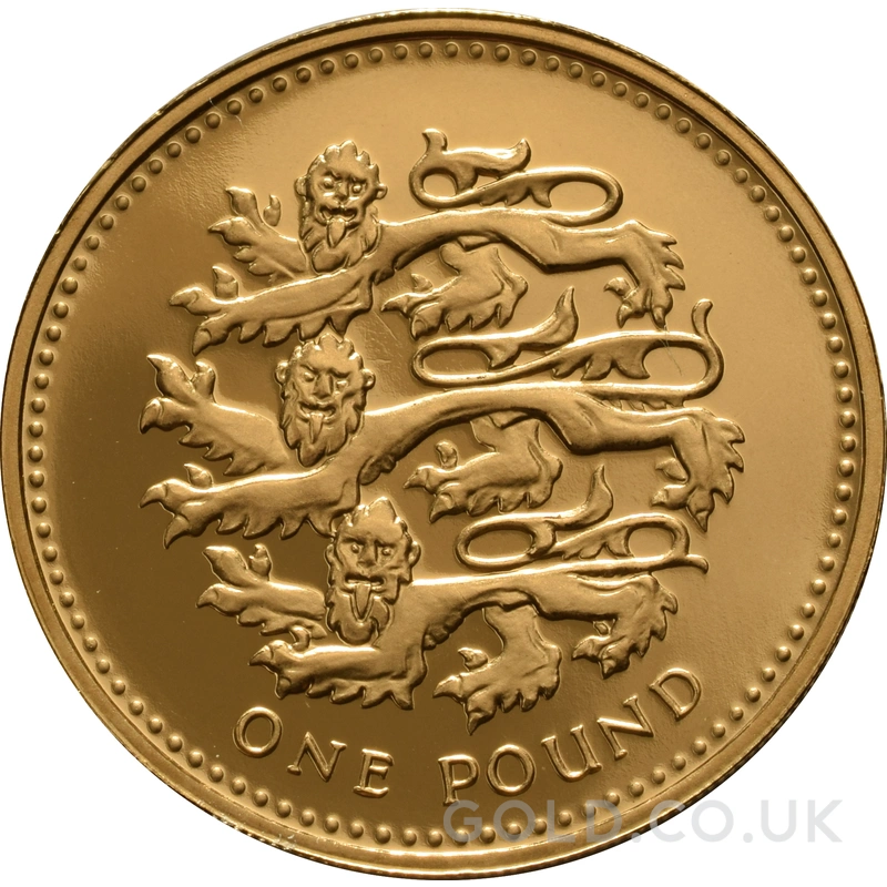 2002-2016 Proof Gold £1 Pound Coin