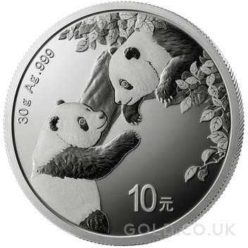 2023 30g Chinese Panda Silver Coin