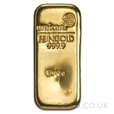 1kg Gold Bar Umicore