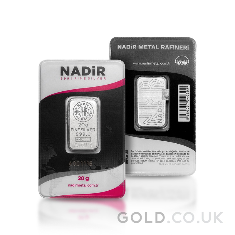 20g Silver Bar Nadir Minted