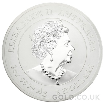 2021 Year of the Ox Silver Coin 2oz Perth Mint Australian Lunar Series