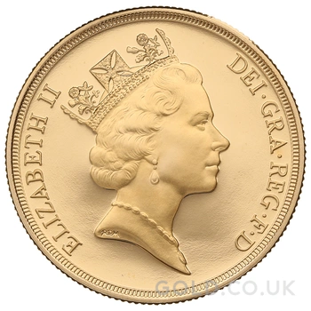 1996 Proof £2 Coin Gold Double Sovereign