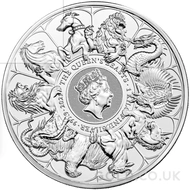 Silver 1 Kilo Queen's Beast Completer Coin (2021)