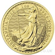 Britannia One Ounce Gold Coin (2022)