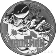 1oz Silver Iron Man (2018)