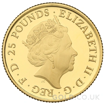 2019 Proof 1/4oz Gold Britannia Coin