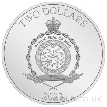2023 Proof Captain America Silver Coin 1oz Boxed