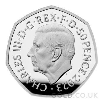 2023 Piedfort Proof 50p Silver Coin 75 Years of the Windrush Generation Colour Boxed