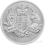 1oz Silver Royal Arms Coin (2024)