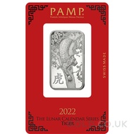PAMP 1oz Platinum Year of the Tiger Bar