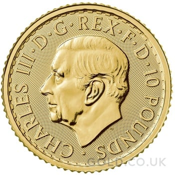 1/10oz Gold Britannia Coin Best Value