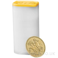 Tube of 25 2026 Gold Sovereigns