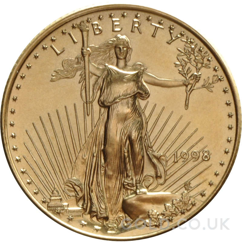 1998 1/4oz American Eagle Gold Coin