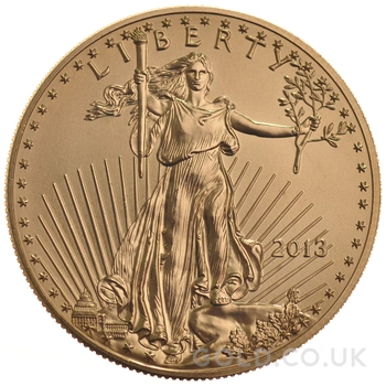 2013 American Eagle Gold Coin 1oz
