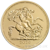 2026 Gold Double Sovereign Coin Charles III