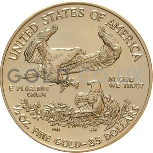 2016 1/2 oz Gold America Eagle