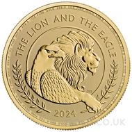 The Lion and The Eagle 1oz Gold Coin (2024)