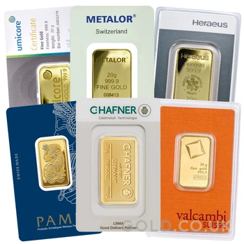 20g Gold Bar Best Value (Brand New)