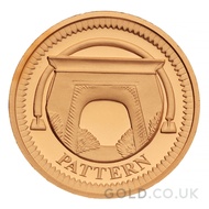 One Pound Gold Coin - Egyptian Arch Pattern (2003)