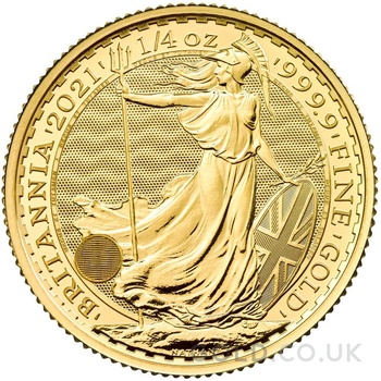 2021 1/4oz Gold Britannia Coin