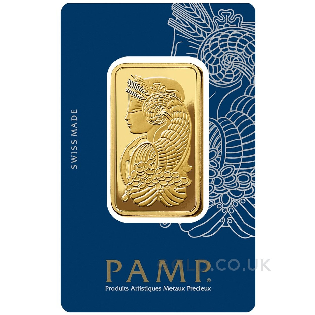 PAMP Lady Fortuna 3 Tola Gold Bar