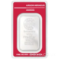 100g Heraeus Silver Bar