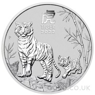 Silver Perth Mint Year of the Tiger 1oz (2022)