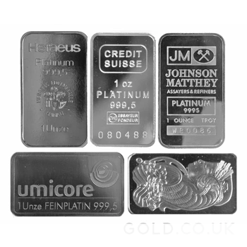 1oz Platinum Bar Best Value