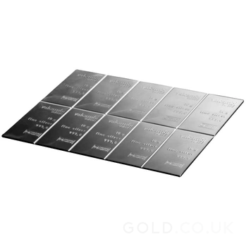 10 x 10g Silver Bar CombiBar