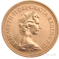 Elizabeth II, Decimal Head - Gold Sovereign