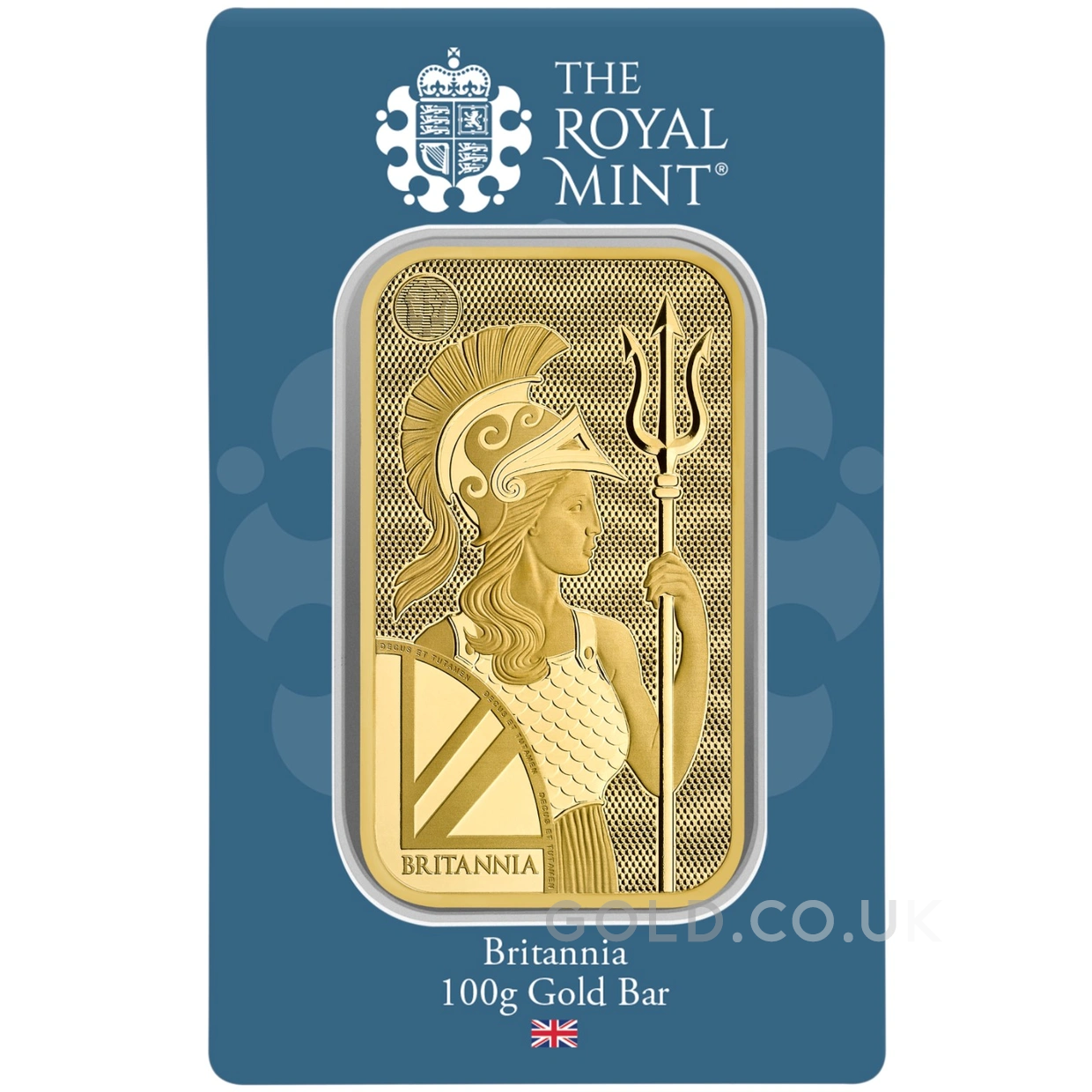 NEW 100g Gold Britannia Minted Bar