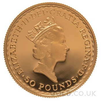 1988 Proof 1/2oz Gold Britannia Coin