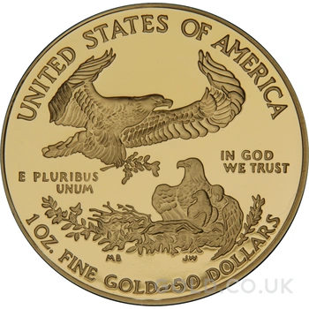 2007 Proof American Eagle Gold Coin 1oz